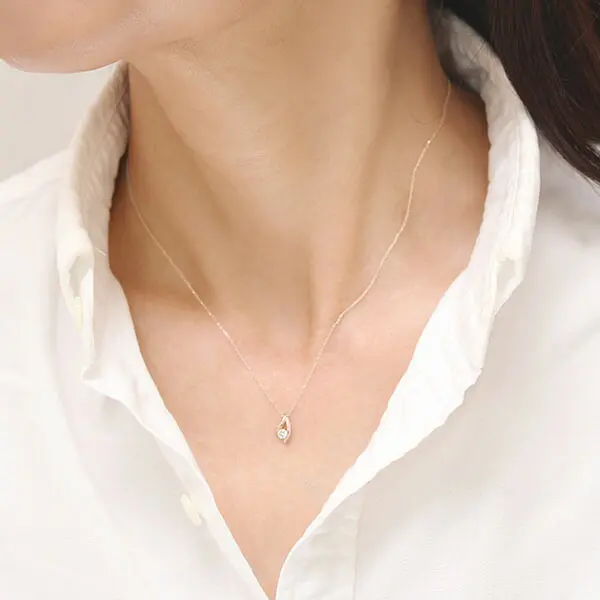 ⭐️美品⭐️ダイヤモンド　０．１０ｃｔ Ｋ１８　ペンダントトップ 0 4ct ダイヤモンド 一粒ダイヤモンド ダイヤモンドネックレス
